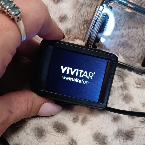 Vivitar Red Action Camera with Accessories - Picture 4 of 11